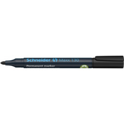 Маркер Schneider MAXX 130 перманентний 2-3 мм, чорний (S113001)