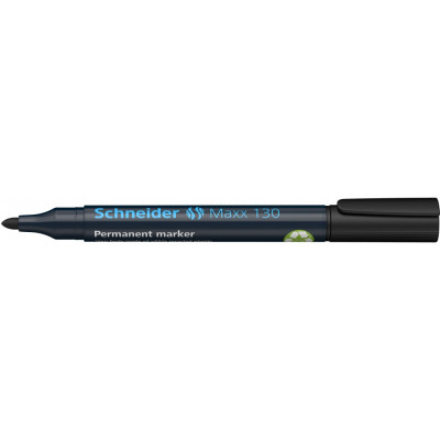 Маркер Schneider MAXX 130 перманентний 2-3 мм, чорний (S113001)
