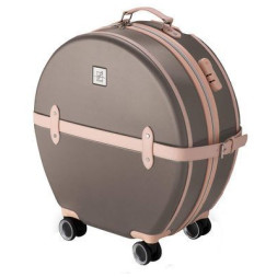 Валіза Semi Line 20&quot; S T5673-2 Brown/Pink Cream (DAS302678)