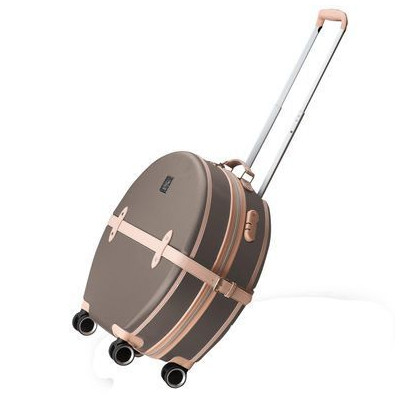 Валіза Semi Line 20&quot; S T5673-2 Brown/Pink Cream (DAS302678)