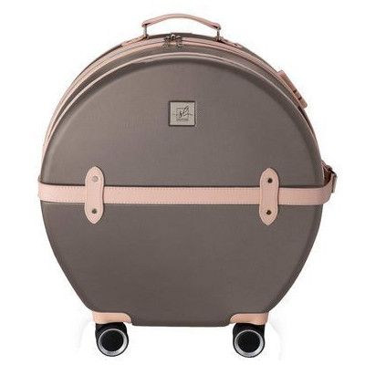 Валіза Semi Line 20&quot; S T5673-2 Brown/Pink Cream (DAS302678)