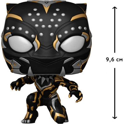 Фігурка для геймерів Funko Pop cерії Чорна пантера: Ваканда назавжди - Чорна пантера (66718)