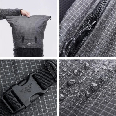 Рюкзак туристичний Naturehike Rock NH20BB113 40+5 л Black (6927595765401)