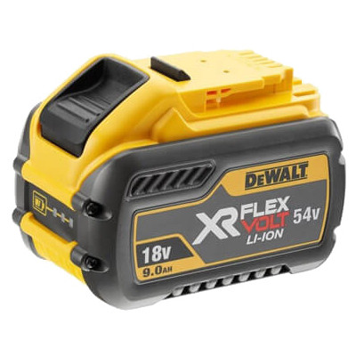 Набір акумулятор + зарядний пристрій DeWALT ЗП 18V, 54V, вихідний струм 8А, 2x9Ah(54V) (DCB118X2)