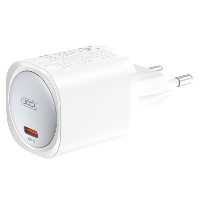 Зарядний пристрій XO CE20 33W USB-C PD30W/PPS33W White (CE20_White)