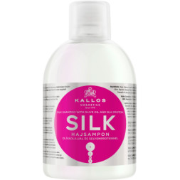 Шампунь Kallos Cosmetics Silk з оливковою олією і протеїнами шовку 1000 мл (5998889508449)