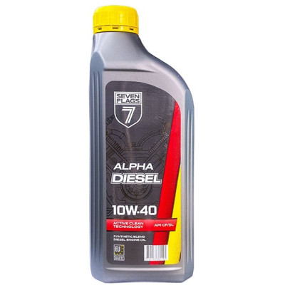 Моторна олива 7FLAGS Alpha DIESEL 10W-40 0,85