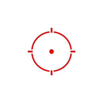 Коліматорний приціл Holosun SCRS-RD точка 2 MOA + коло 65 МОА (Red) (SCRS-RD-MRS)