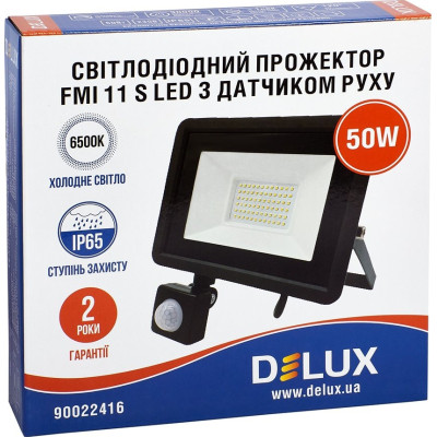 Прожектор Delux FMI 11 S LED 50Вт 6500K IP65 (90022416)
