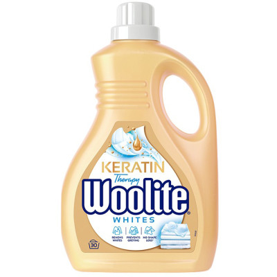 Гель для прання Woolite Для світлих та білих тканин З кератином 1.8 л (5908252004553)