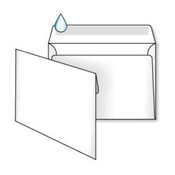 Конверт Куверт С6 (114х162мм) white, Gummed (1012)
