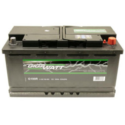 Акумулятор автомобільний GigaWatt 100А (0185760002)