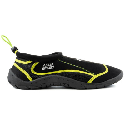 Аквашузи Aqua Speed Aqua Shoe Model 704-78 чорний, жовтий 45 (5908217691699)