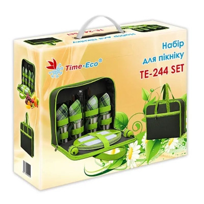 Набір для пікніка Time Eco TE-244 Set 4 Green (6216028114207_1)