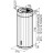 Витяжка кухонна Faber Corinthia Isola Ev8+ Wh Matt/Ts A37 (110.0456.219)