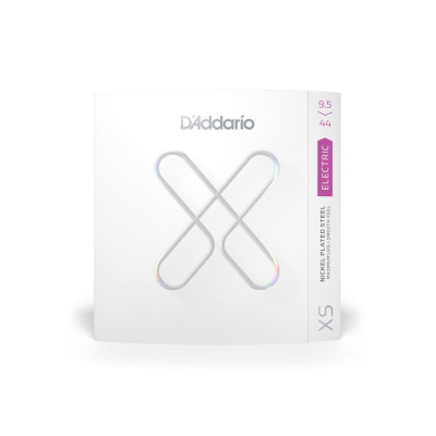 Струни для гітари D&#039;Addario XS Coated Electric Guitar Strings Super Light Plus (9.5-44) (XSE09544)