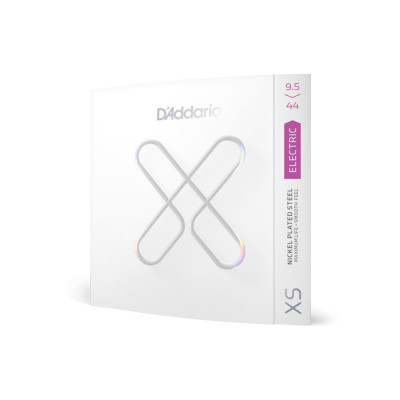 Струни для гітари D&#039;Addario XS Coated Electric Guitar Strings Super Light Plus (9.5-44) (XSE09544)