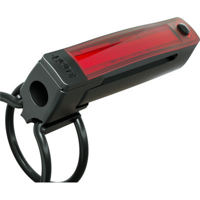 Задня велофара Knog Plus Rear 20 Lumens Black (12142)