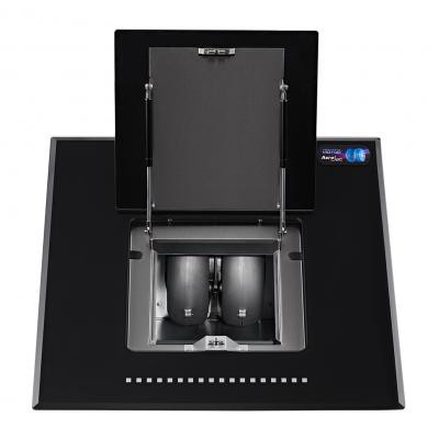 Вытяжка кухонная Pyramida HES 30 (D-600 MM) BLACK /AJ