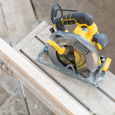 Дискова пила Stanley FatMax, 1650 Вт, 5500 об/хв, диск 190х16 мм, 4.31 кг (FME301)