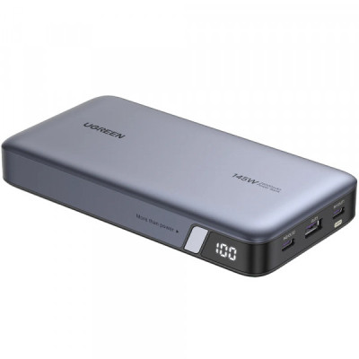Батарея універсальна Ugreen 25000mAh 145W PD/3.0, QC/3.0, наскр. живл. 65Вт (PB205) (90597A)