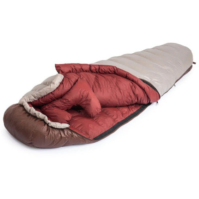 Спальний мішок Naturehike Snowbird NH20YD001 натуральний пух L Brown 560 g (6927595761298)