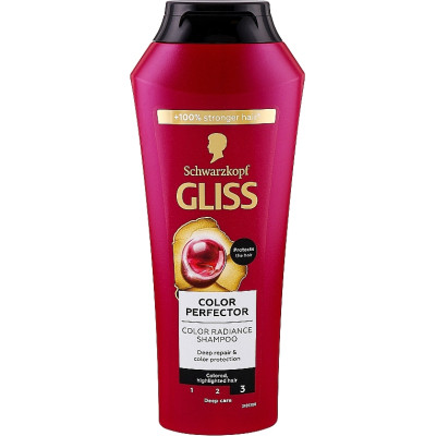 Шампунь Gliss Color Perfector Repair &amp; Protect Shampoo 400 мл (9000100549691)