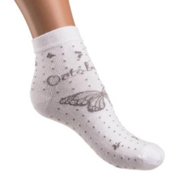 Шкарпетки дитячі UCS Socks з метеликами (M0C0101-1174-5-7G-white)
