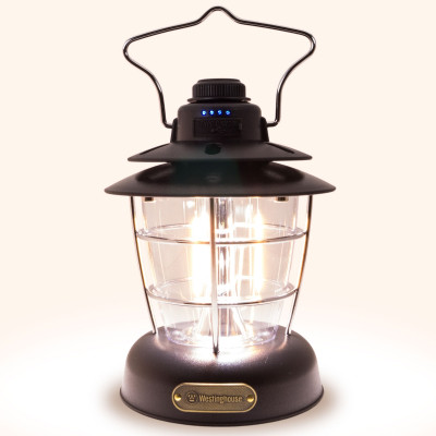 Ліхтар Westinghouse RETRO 6W LED Filament WF241 Type-C з функцією Power Bank Чорний (WF241-CB(Black))