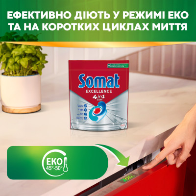 Таблетки для посудомийних машин Somat Excellence 88 шт. (9000101831559)