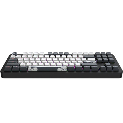 Клавіатура Dark Project ALU87 Bushido ABS RGB Mech G3MS Moonstone Black/White (DPKB_BUSHIDO_87_ANSI_UA)