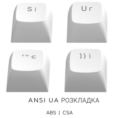 Клавіатура Dark Project ALU87 Bushido ABS RGB Mech G3MS Moonstone Black/White (DPKB_BUSHIDO_87_ANSI_UA)