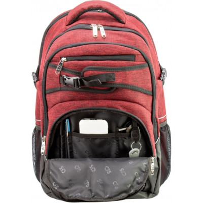Рюкзак шкільний Cool For School Червоний з коричневим 175+ см (CF86745-03)