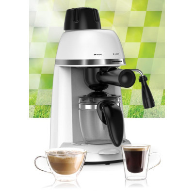 Ріжкова кавоварка еспресо HEINNER HEM-350WH