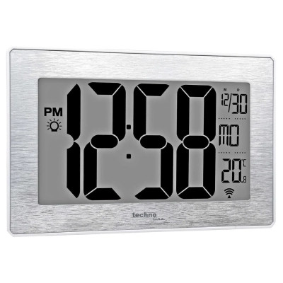 Настінний годинник Technoline WS8019 Silver (DAS301306)