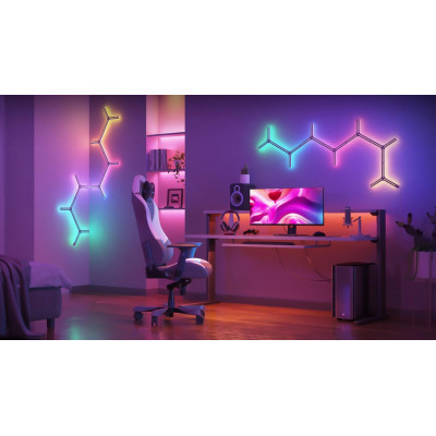 Світильник Govee H6065 Y Shape Light Panel 7шт RGB Білий (H6065301)