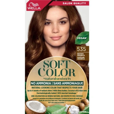 Фарба для волосся Wella Soft Color Безаміачна 535 - Коричнева арабіка (3616302076819)