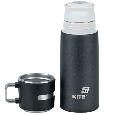 Термос Kite 350 мл чорний (K25-1223-1)