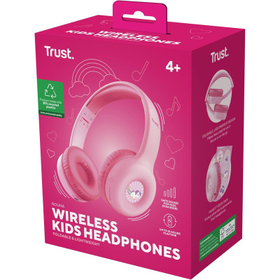 Навушники Trust Nouna Kids Wireless Pink (25274)