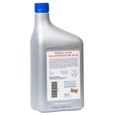 Моторна олива Sunoco Ultra SP/GF-6A 5W-20, 0,946л.