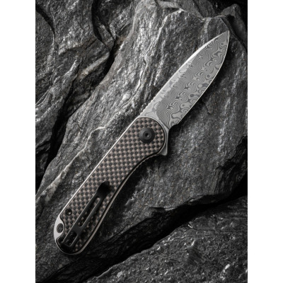 Ніж Civivi Elementum, Damascus, Carbon Fiber/G10 (C907DS)