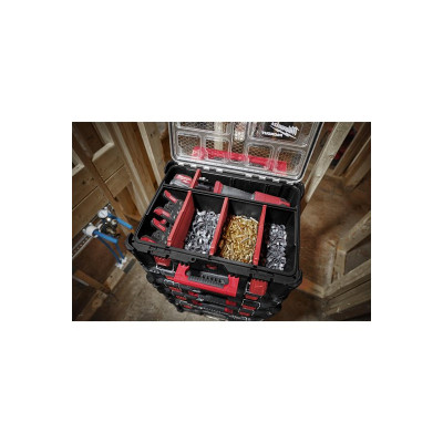 Ящик для інструментів Milwaukee органайзер глибокий PACKOUT 507x386x170 (4932478625)