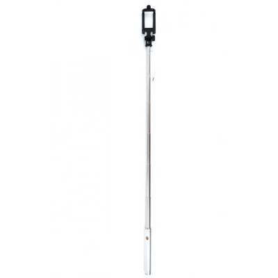 Монопод для селфі Grand-X Metallic Jack 3,5 U-крепление 170-750мм Silver (MPGJMS)