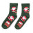 Шкарпетки дитячі BNM з Сантою (M1C0101-2024-1-greenred)