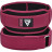 Атлетичний пояс RDX RX5 Double Belt неопреновий Pink XS (WBD-RX5P-XS)