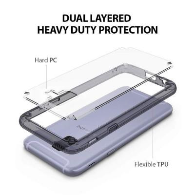 Чохол до мобільного телефона Ringke Fusion Samsung Galaxy A6 Smoke Black (RCS4438)