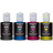 Чорнило Printalist Canon GI-490 для G3400 4х140г BP/C/M/Y SET Pigm/Water. (PL490SET4)