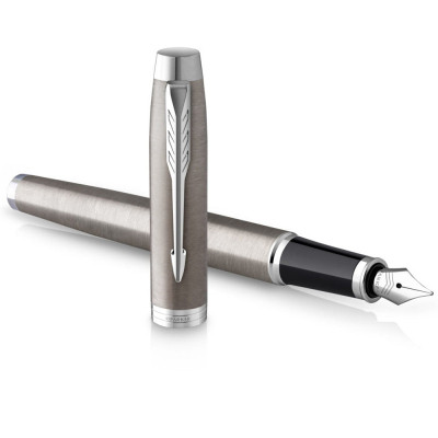 Ручка пір&#039;яна Parker IM 17 Stainless Steel CT  FP F (26 211)