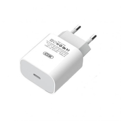 Зарядний пристрій XO L40 PD/3A/18W white + cable Lightning White (L40i-WH)