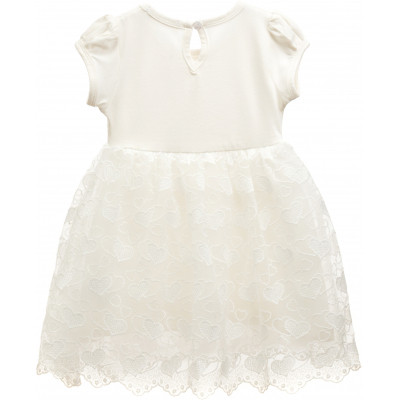 Плаття дитяче Breeze з сердечками (14581-104G-cream)